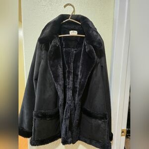 Shyanne Black Faux Suede Jacket